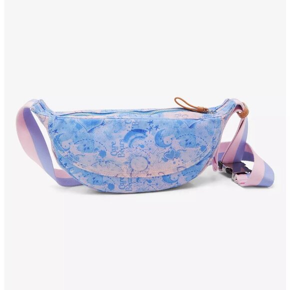 Care Bears Cheer Bear & Grumpy Bear Convertible Crossbody Belt Bag - NWT - Picture 3 of 4